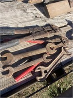 Vintage Wrenches & Modern Bolt Cutters