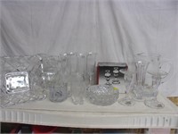 Large Lot of Various Crystal Glassware