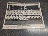 1952 Yankees World Champion Team Picture