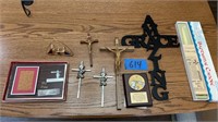 Crucifixes, crosses, confirmation plaque, Amazing