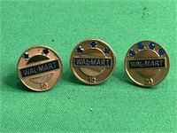 Walmart Pins Marked 12k GF-10, 15, 20 Year