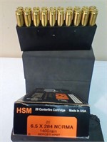 6.5 x 284 Norma 140 gr 20 rds