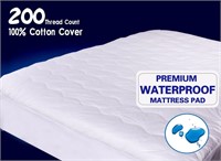 Quiet Comfort Waterproof Mattress Pad