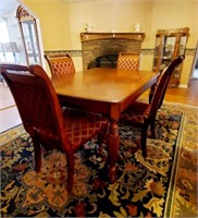 Dining Table with Four Chairs