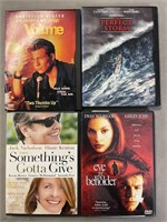 DVD's (4) Clooney, Wahlberg, Nicholson, Judd