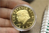 Commemorative Trump coin