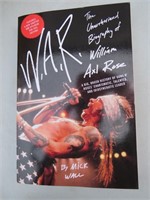 2009 WAR Axl Rose Biography Book Guns n Roses TPB