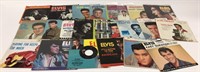 Lot of 20 Elvis 45 Recods