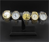 MEN'S TWO TONE WATCHES (5)