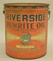 5 Gallon Riverside "RunRite" Oil Can