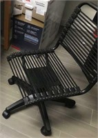 Rolling office / desk chair, black