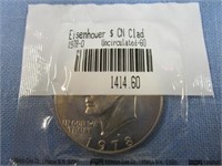 1978 UNC Eisenhower Dollar