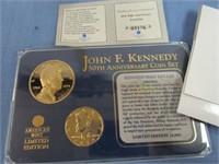 JFK 50th Anniversary Coin Set