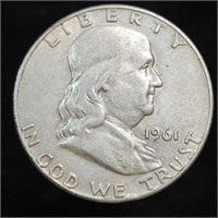 1961-D Franklin Half Dollar