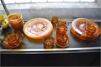 Very Nice Amber Party Dishware