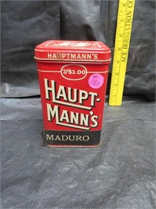 Vintage Hauptmann's Cigar Tin