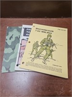 3 ARMY FIELD MANUALS