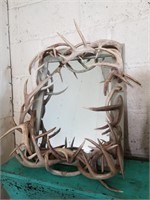 Deer Antler Mirror 19 x 24"