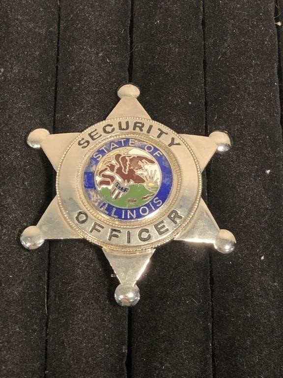 Illinois Security Officer badge