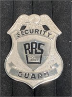 RRS Security Gaurd badge