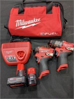 Milwaukee M12 Fuel 2 Tool Combo Kit