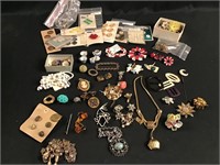 Costume jewelry and buttons