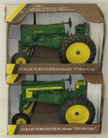 2x- Ertl JD 70 & 720 Collector's Editions, 1/16