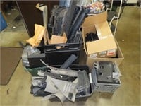 Large lot of take off automobile parts.