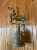Ornate Wall hung metal bell