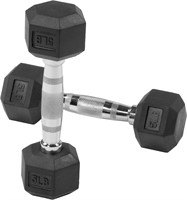 BalanceFrom 5LB Dumbbell Weight Set