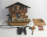 VINTAGE SWISS CUCKOO CLOCK