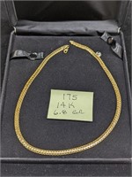14k Gold 6.8g Necklace