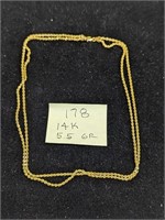 14k Gold 5.5g Necklace
