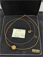 14k Gold 18.8g Necklaces