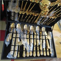 Gold Colored Flatware