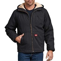New Dickies Men's Sanded Duck Sherpa Lined Hooded