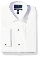 New Buttoned Down Men's Slim Fit Easy Care Bib-Fro