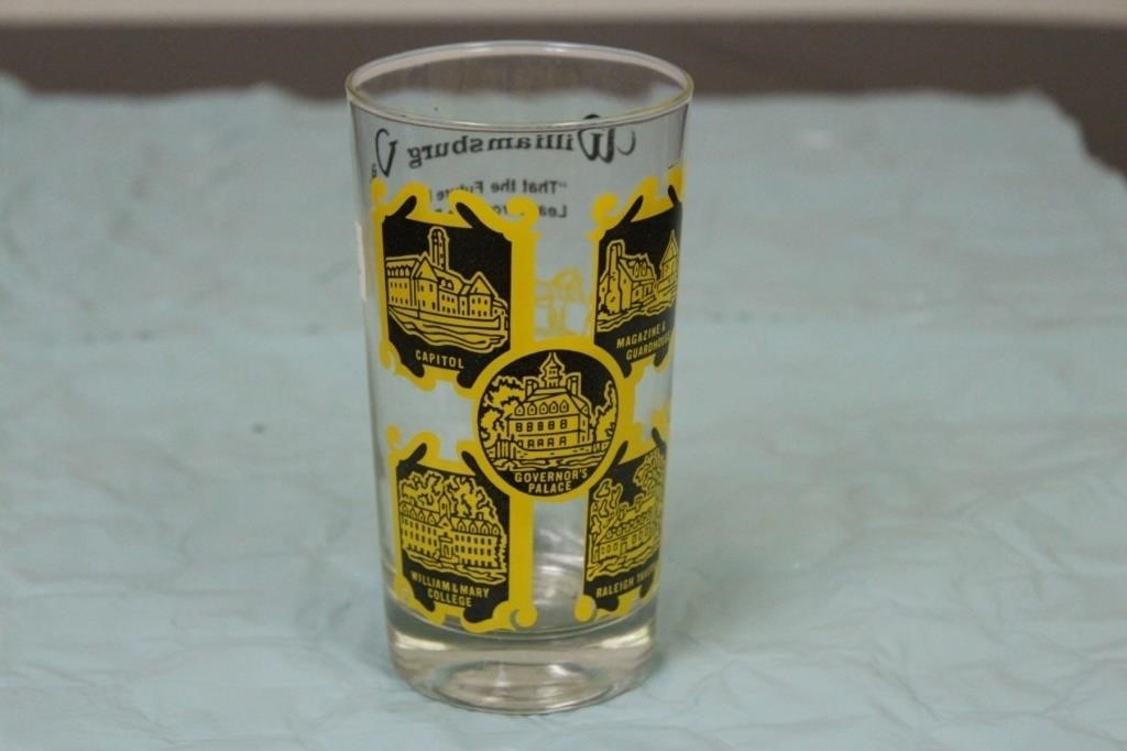 A Retro Era Glass Tumbler