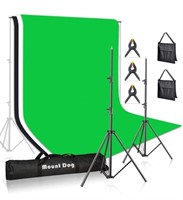 MOUNTDOG Photo Backdrop Stand Kit 10x6.5ft