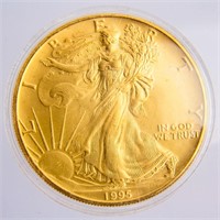 Coin 1995 Silver Eagle 1 Ounce .999 Silver