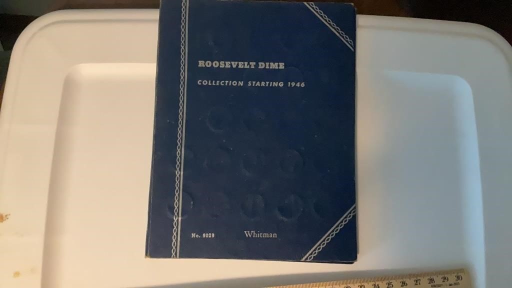 Roosevelt Dime Book, Partial
