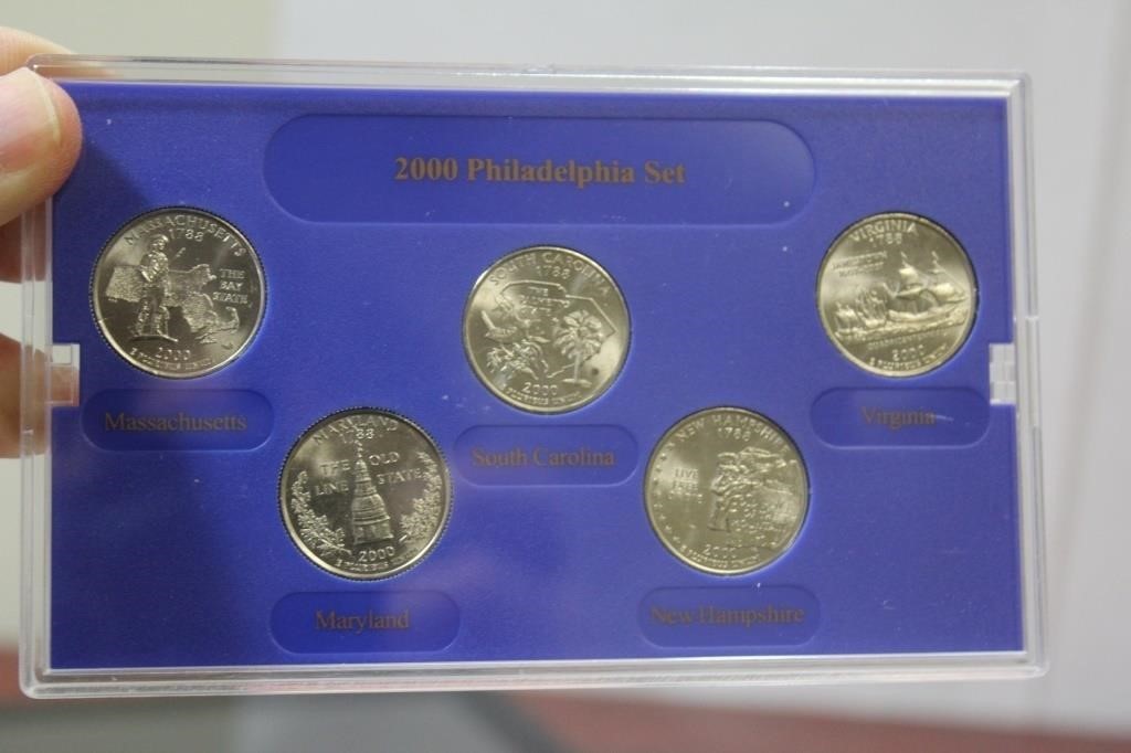 2000 Philadelphia Mint State Quarter Collection