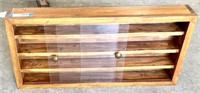 Wood Display Case 16in x 32in x 5in
