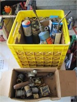 LOT OF PROPANE TORCHES AND SOLDER ITEMS