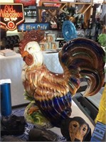 Ceramic rooster