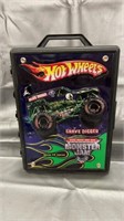 2010 Hot Wheels monster jam case full of Hot