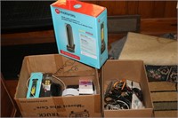 cable modem,copier & all cords & misc items