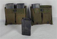 2 Military Pouches W/ Magazines