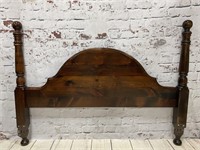 King Size Dark Stained Headboard