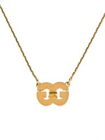 Givenchy Gold-pl. Vintage Gg Necklace
